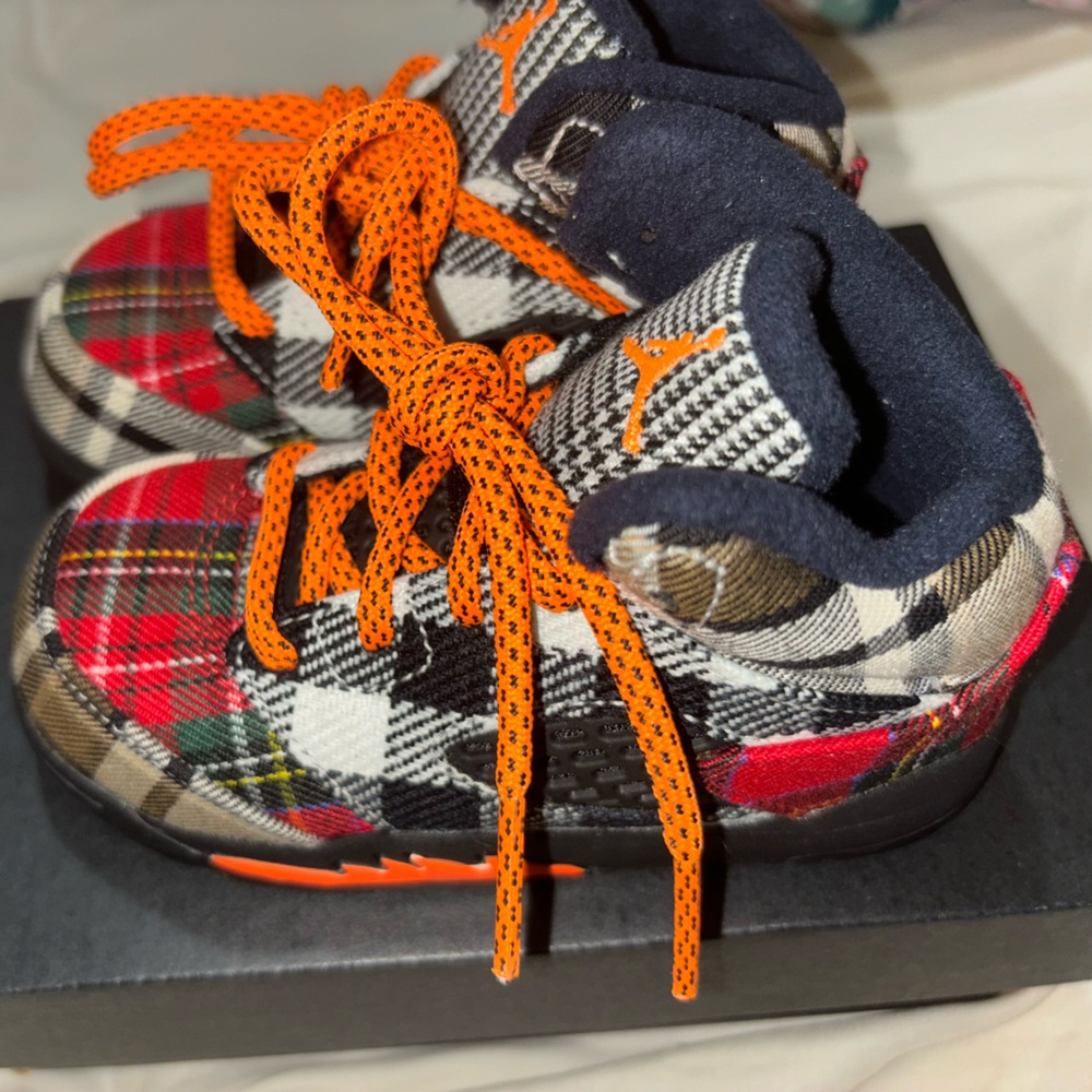 Jordan 5 Retro Sneakers plaid - 7C
